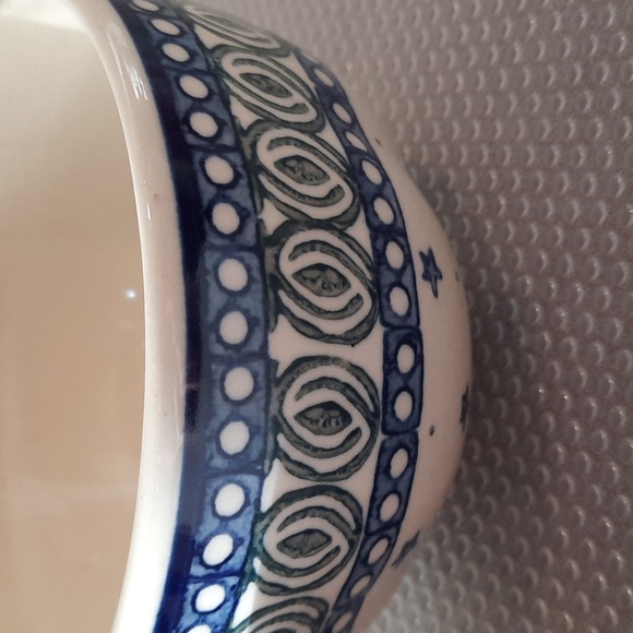 Polish Pottery Apple Covered Dish - Picture 4 of 8